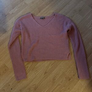 Wild Fable Dusty Pink Knit Top